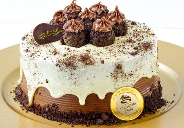 Morango com Brigadeiro Belga